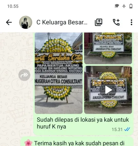 Pengiriman Papan Bunga Duka Kledung Karangdalem Banyuurip